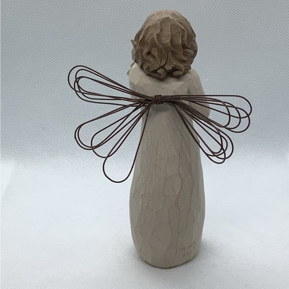 Willow Tree With Affection Angel Cat Figurine 2003 Demdaco Kitten Susan Lordi 5” - Picture 4 of 9